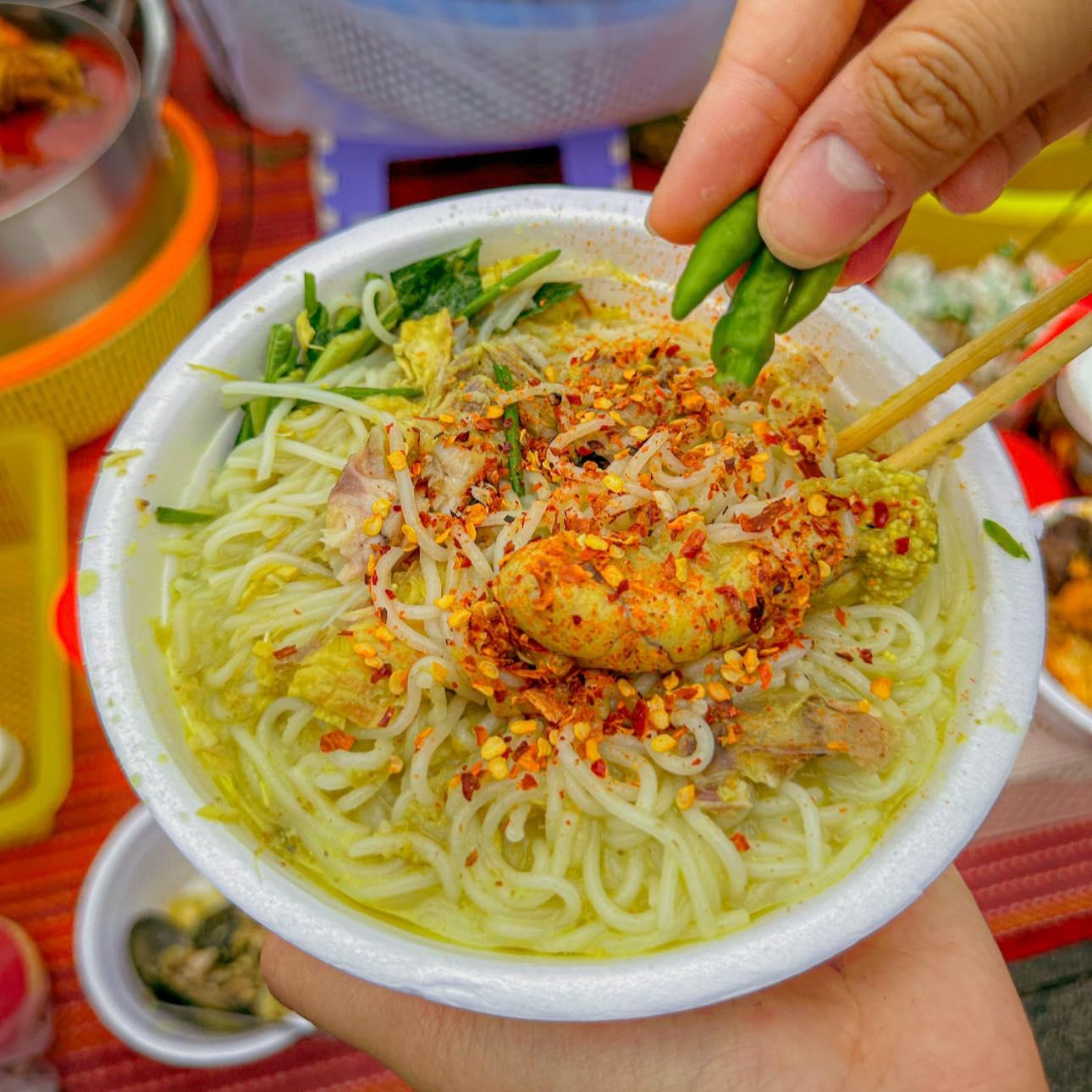 fish head nom banh chok