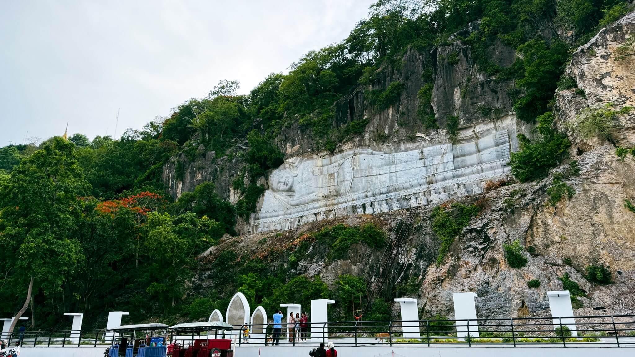 Phnom Sampeau limestone hill